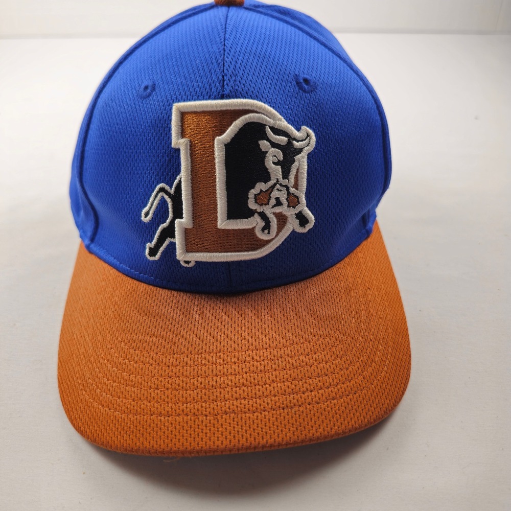 Durham Bulls Youth Baseball Cap Hat Blue Orange OC Sports Genuine Merchandise